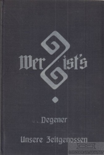 Buch wer ist vi - buch:, ausgabe