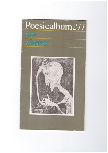Poesiealbum 244 udo - poesiealbum,