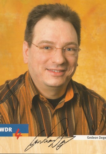 Gedeon degen handsigniert - degen,