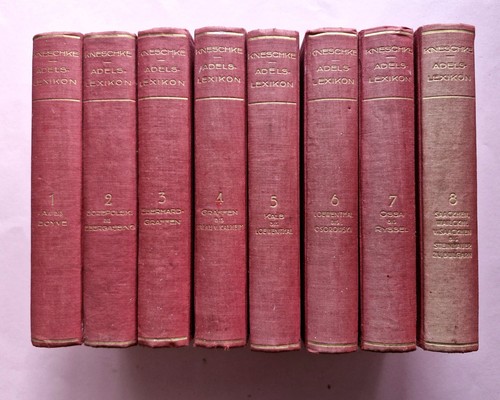 Kneschke adels lexicon - kneschke, adels-lexicon