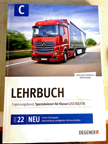 Lehrbuch lkw fahren - lkw,